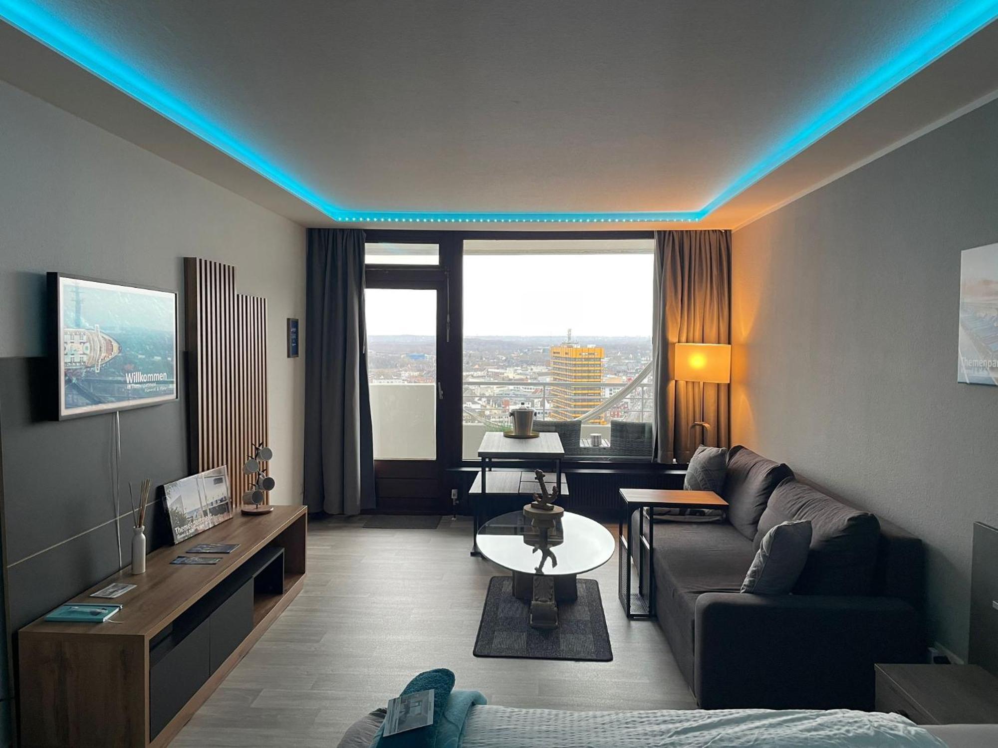 ゲルゼンキルヒェンThemenpartment Himmel Und Mehr Penthouseアパートメント エクステリア 写真